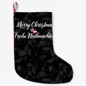 Bilingual Austria American Xmas Stocking Kleine Kerstsok (Voorkant)