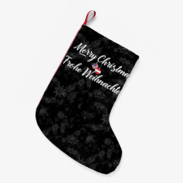 Bilingual Austria American Xmas Stocking Kleine Kerstsok