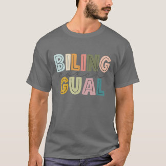 Bilingual Coach Happy First Day Terug naar school T-shirt