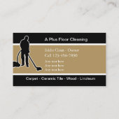 Bilingual Floor Cleaning Visitekaartjes (Achterkant)