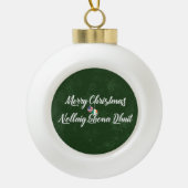 Bilingual Irish American Holiday Ornament (Voorkant)