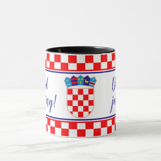 Bilingual Kroatië Good Morning Dobro Jutro Mok (Midden)