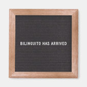 Bilingual Quote Magnet (Voorkant)