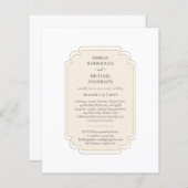 Bilingual Spanish Boda budget Weddenschap (Voorkant / Achterkant)