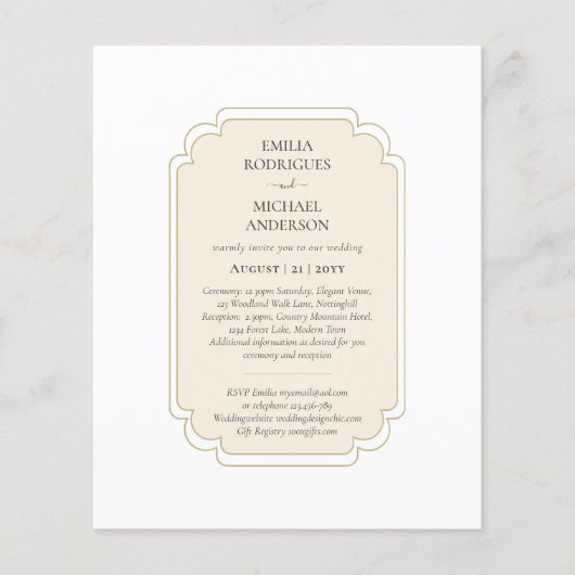 Bilingual Spanish Boda budget Weddenschap (Voorkant)