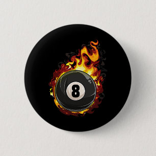 Biljart 8 Bal Speler Pool Biljart Snooker Cue Ronde Button 5,7 Cm