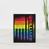 Biljart 8-ball Pool Biljart Amerikaanse Vlag - Bil Kaart (Voorkant)