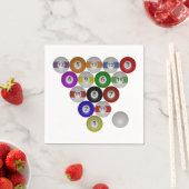 Biljart Acht Ball Rack Servet (Insitu)