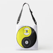 biljart Canvas tas (Achterkant)