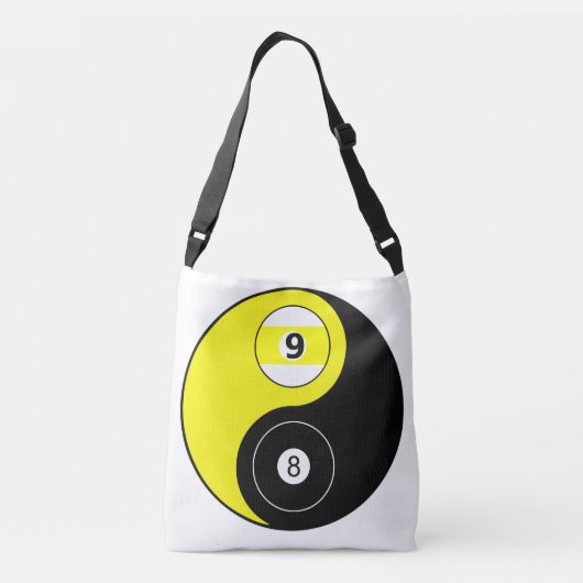 biljart Canvas tas (Achterkant)