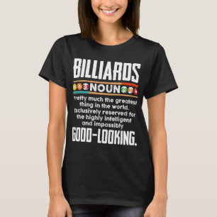 Biljart Definitie Grappig Biljart 8 Balpool PL T-shirt