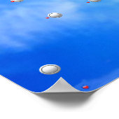 Biljart gericht op referentie - Opleidingssteun Poster (Hoek)