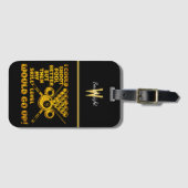 Biljart Gezegde over vaardigheidsniveau en -verbet Bagagelabel (Voorkant (horizontaal))