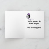 biljart goat birthday kaart (Binnen)