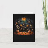 Biljart Halloween Kaart (Voorkant)