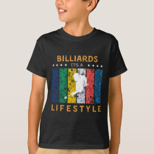 Biljart Het is een Lifestyle Funny T-shirt - Pool 