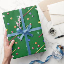 Biljart Inpakpapier, Poolkeu Geschenkverpakking