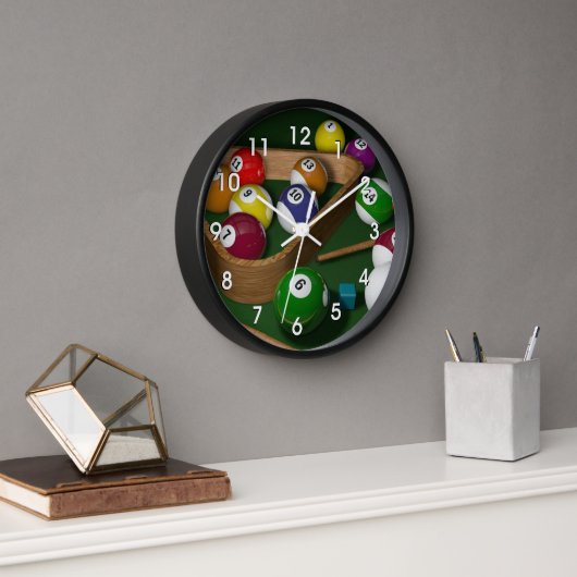 Biljart, kleurrijk ontwerp, (Kantoor)