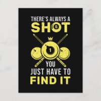 Biljart Koning Grappige 8 Ball Spreuk