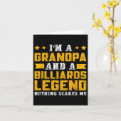 Biljart Legend Opa Kaart (Gele Bloem)