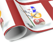 Biljart Lover Kerstmis Cadeaupapier (Rol Hoek)