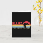 Biljart meer dan een baan kaart (Gele Bloem)