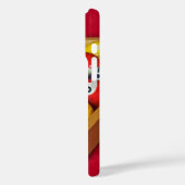 Biljart op rood vilt Case-Mate iPhone case (Achterkant / Links)