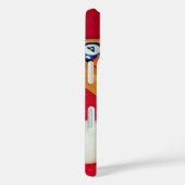 Biljart op rood vilt Case-Mate iPhone case (Achterkant / Rechts)