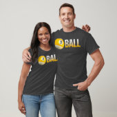 Biljart Pool Ball 9Ball voor Team en Leagues T-shirt (Unisex)