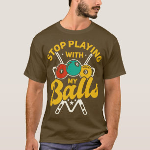 Biljart Pool Billard Snooker Club 25 T-shirt