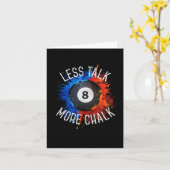 Biljart Pool Hall Sport Minder Praten Meer Krijt Kaart (Gele Bloem)