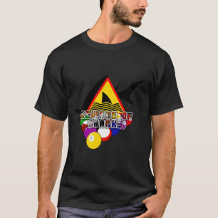 Biljart Pool 'Pas op voor haaien' Biljart Hoodie T-shirt