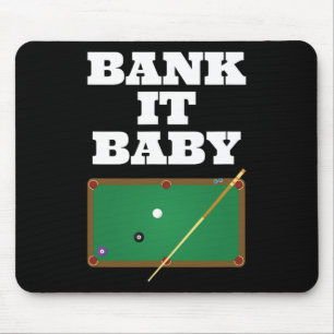Biljart Pool Speler Shirt Gift Mannen Vrouwen Bank Muismat