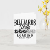 Biljart poolspeler LL 8 LL  Biljart SK Kaart (Gele Bloem)