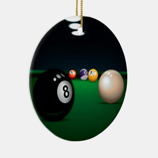 Biljart / pooltafel Label / Ornament - SRF (Rechts)