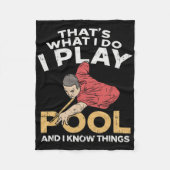 Biljart S1 Fleece Deken (Voorkant)