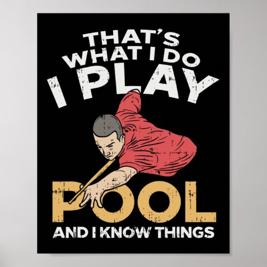 Biljart S1 Poster (Voorkant)