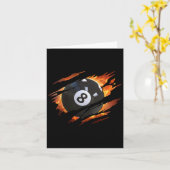 Biljart S Mannen 8 LL Pool S Pool League Kaart (Gele Bloem)