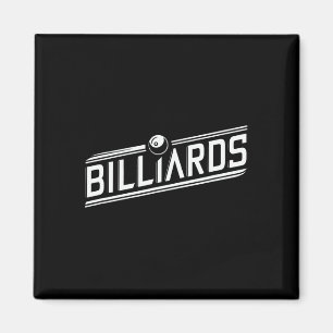 "biljart" - Slank schuin ontwerp Magneet