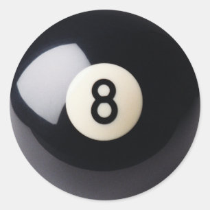 Biljart Snooker 8-Ball Stickers