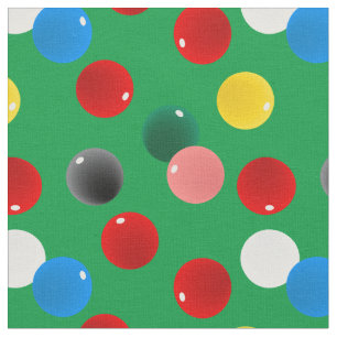 Biljart Snooker Pool Balls Patroon op Groen Stof