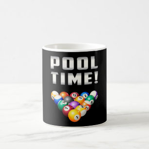 Biljart snooker zwembad biljart 8 bal grappig gesc koffiemok