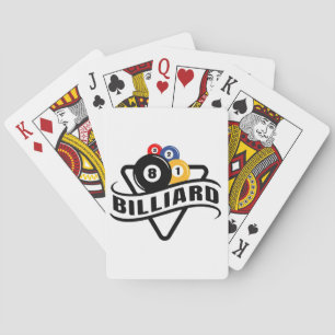 Biljart speelkaarten