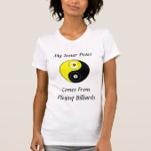 Biljart T-shirt voor dames (Voorkant)