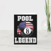 Biljart Team 8 LL Pool Game Player Gifts voor Pool Kaart (Voorkant)