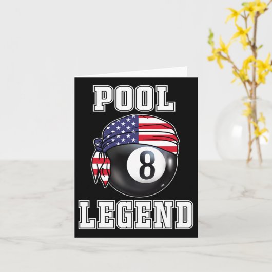 Biljart Team 8 LL Pool Game Player Gifts voor Pool Kaart (Gele Bloem)