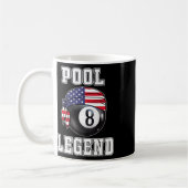 Biljart Team 8 LL Pool Game Player Gifts voor Pool Koffiemok (Links)