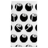 biljart zwembad acht bal klein cadeauzakje (Voorkant)