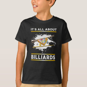 Biljart Zwembad Biljart Snooker 8 Bal Grappig Gift T-shirt