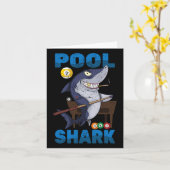 Biljart - Zwembadhaai - Snookerspeler - R Pub - Kaart (Gele Bloem)